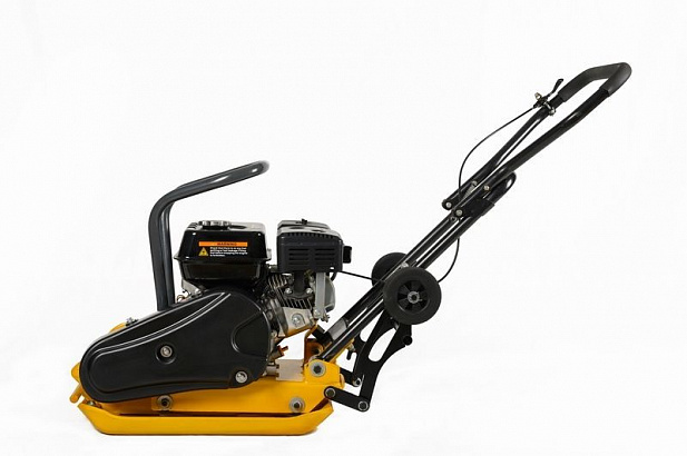 Виброплита 80 кг, 16кН (Loncin) без бака, колесный комплект TOR C-90L