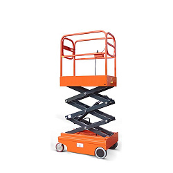 Подъемник ножничный самоходный аккумуляторный 240 кг, 4/6 м, 24/80 В/Ач TOR GTJZ DC